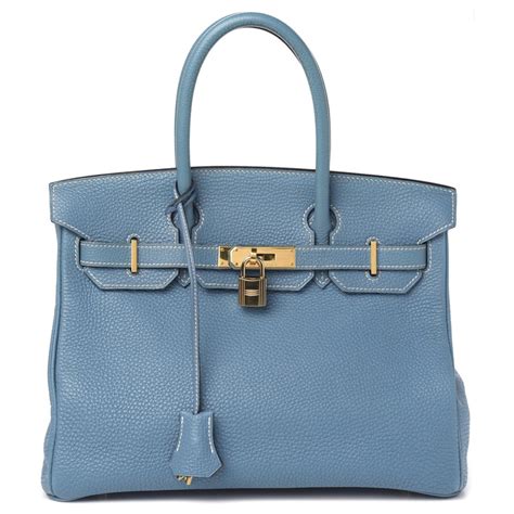 hermes light blue bag|blue hermes birkin bag.